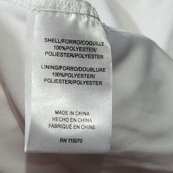 Nina Leonard Chiffon Dress For Women Size Small Lined 3/4 Sleve  B7 - Picture 12 of 12